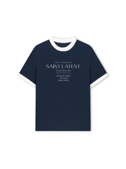 Áo Thun Ringer Relaxed Fit SAINT LATENT