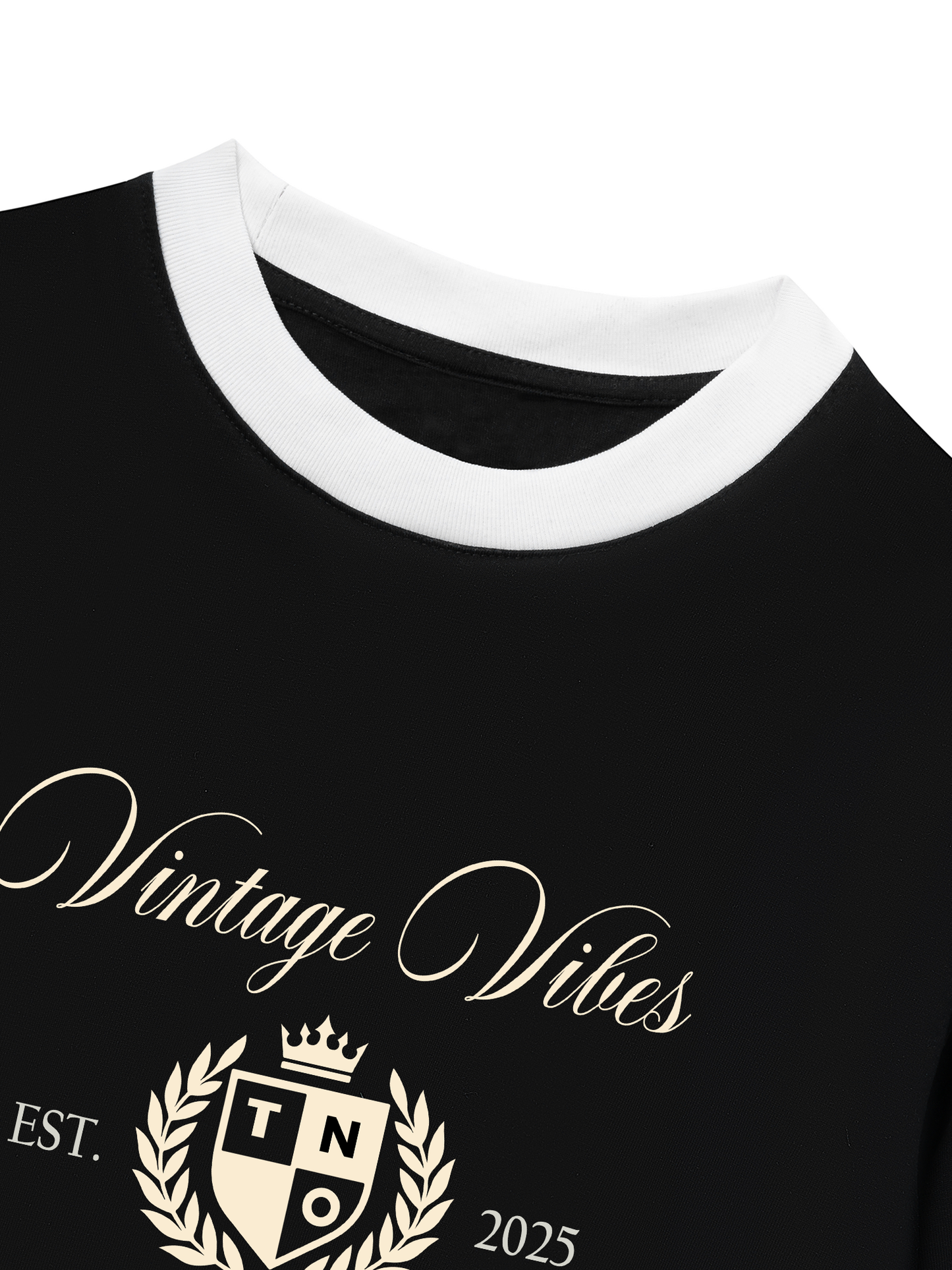 Áo Thun Ringer Relaxed Fit VINTAGE VIBES