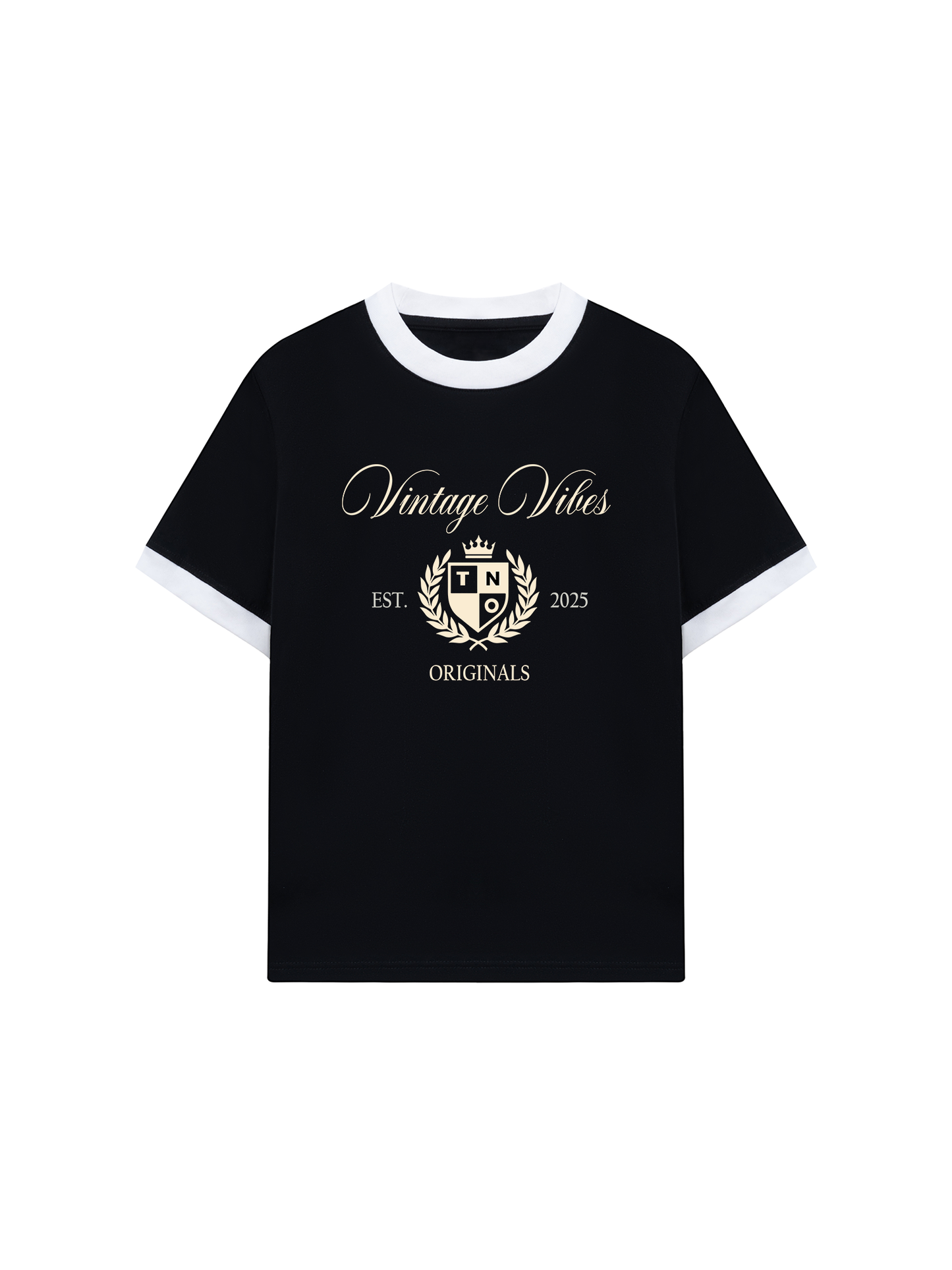 Áo Thun Ringer Relaxed Fit VINTAGE VIBES