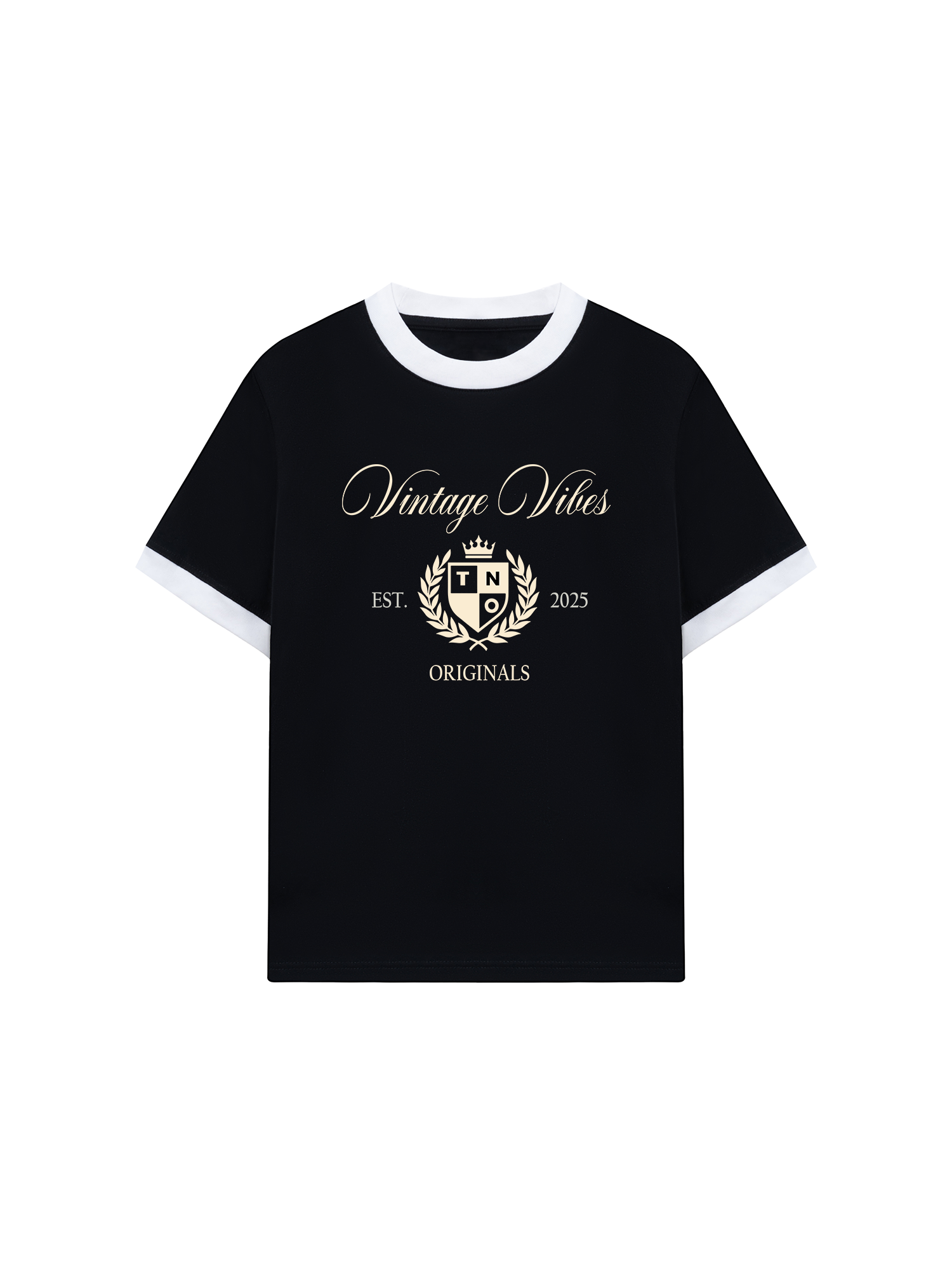 Áo Thun Ringer Relaxed Fit VINTAGE VIBES