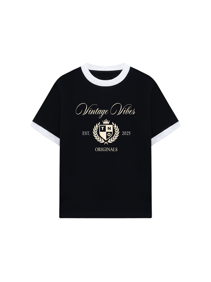 Áo Thun Ringer Relaxed Fit VINTAGE VIBES