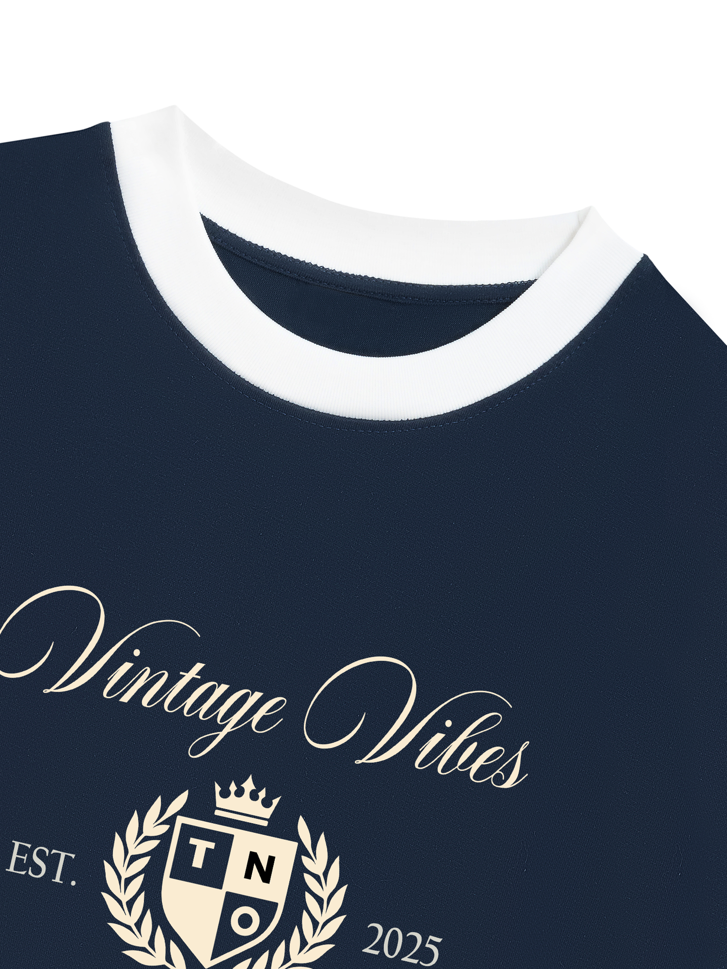Áo Thun Ringer Relaxed Fit VINTAGE VIBES