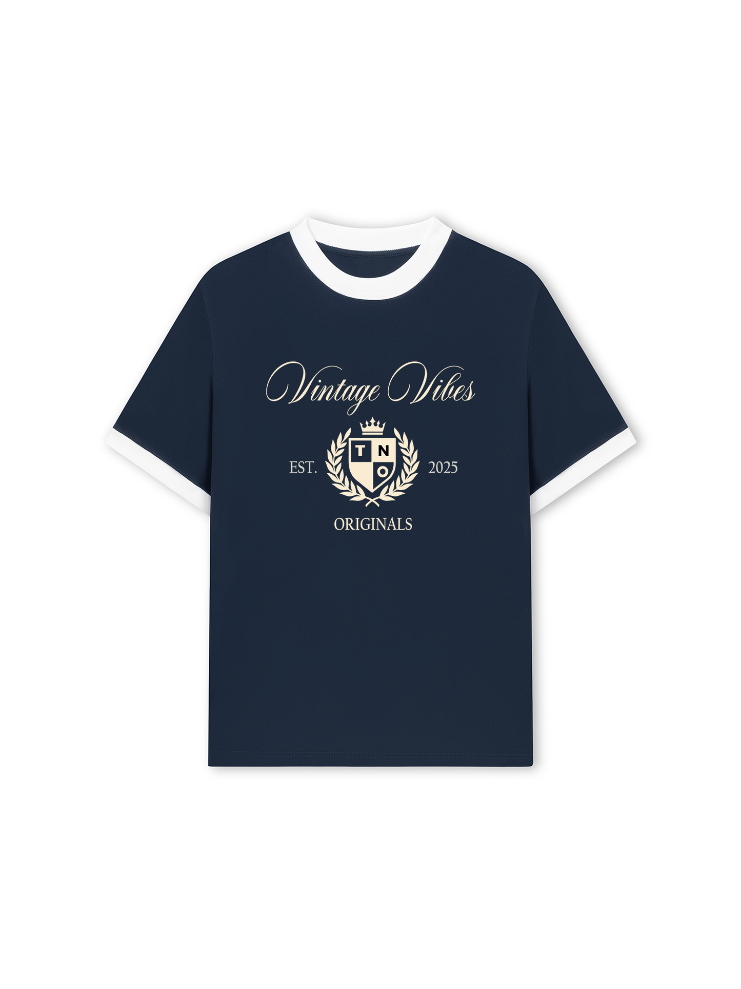 Áo Thun Ringer Relaxed Fit VINTAGE VIBES