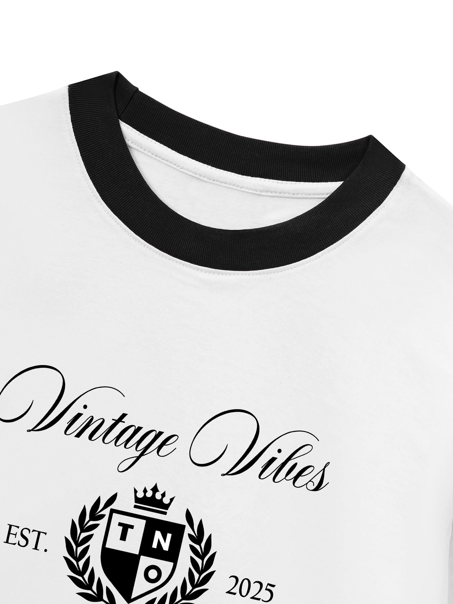 Áo Thun Ringer Relaxed Fit VINTAGE VIBES