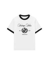 Áo Thun Ringer Relaxed Fit VINTAGE VIBES