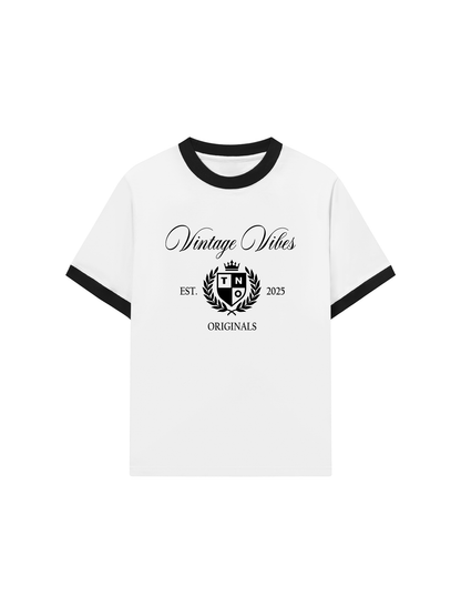 Áo Thun Ringer Relaxed Fit VINTAGE VIBES