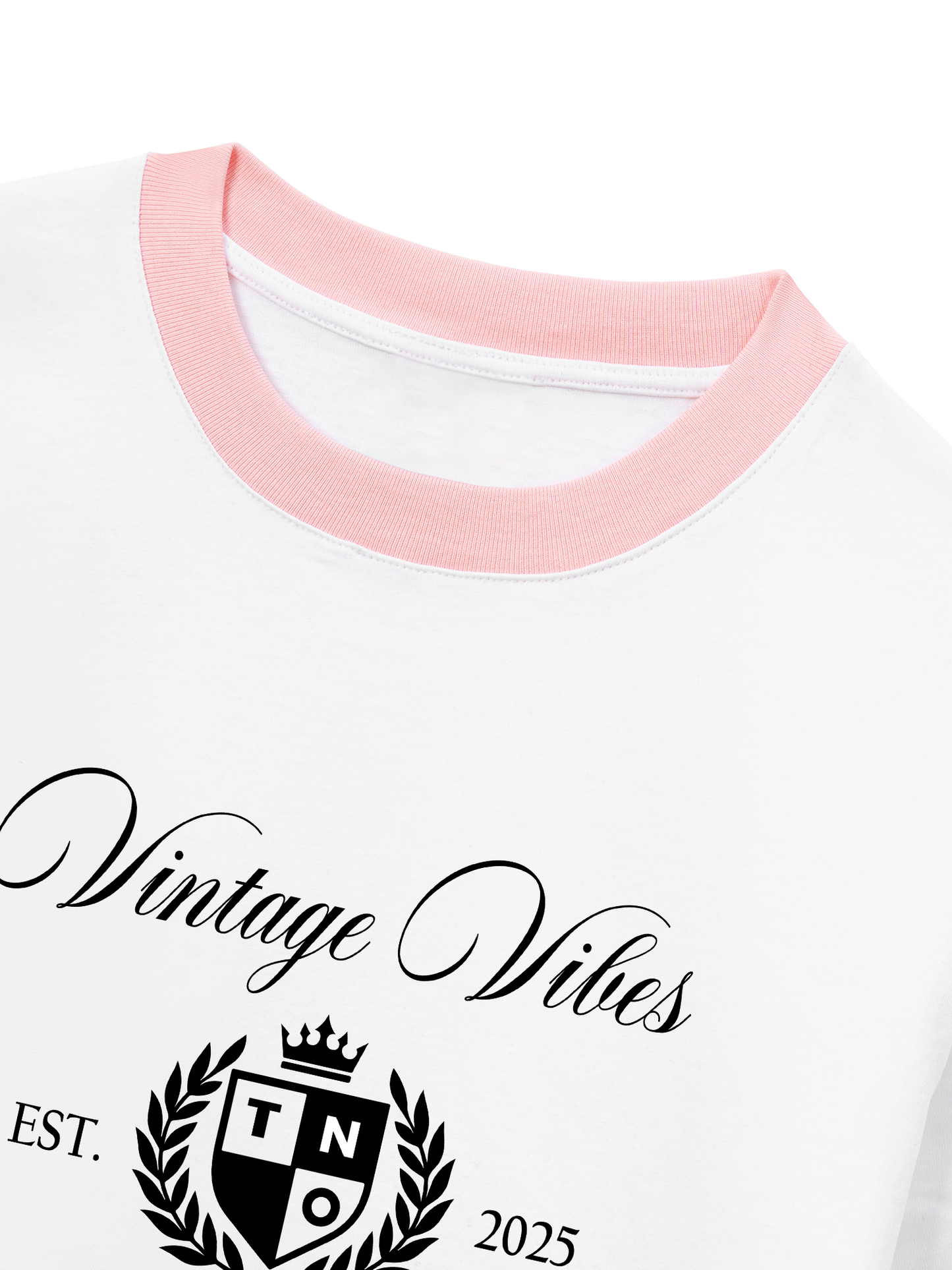 Áo Thun Ringer Relaxed Fit VINTAGE VIBES