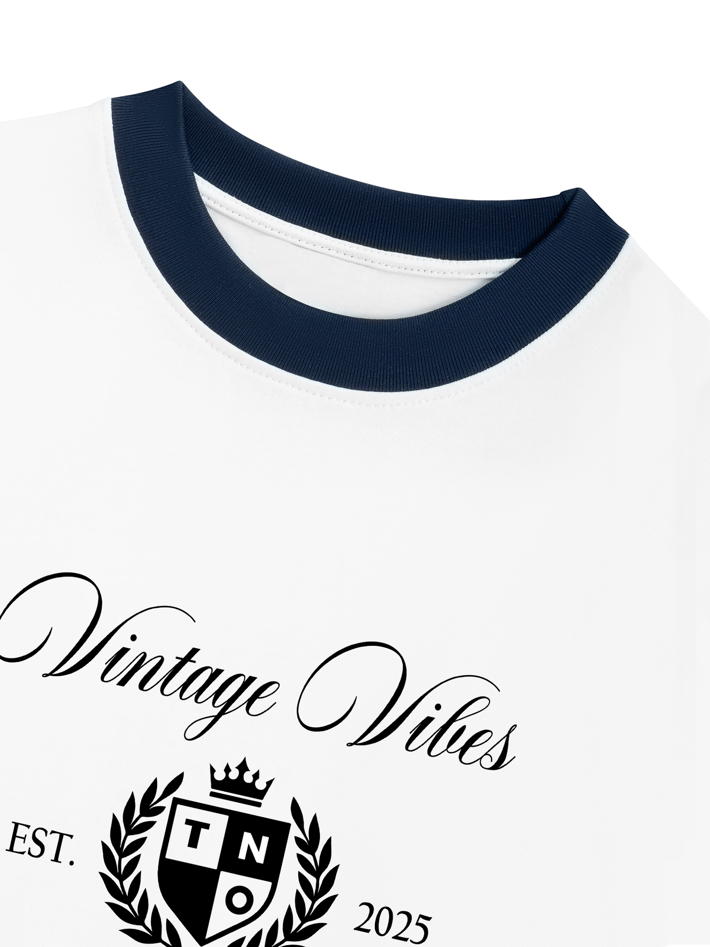 Áo Thun Ringer Relaxed Fit VINTAGE VIBES