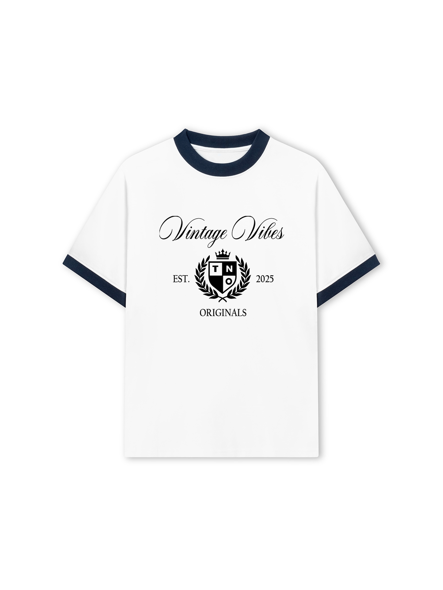 Áo Thun Ringer Relaxed Fit VINTAGE VIBES