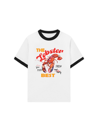 Áo Thun Ringer Relaxed Fit Summer Vibes The Lobster
