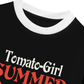 Áo Thun Ringer Relaxed Fit Summer Vibes Tomato Girl