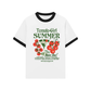 Áo Thun Ringer Relaxed Fit Summer Vibes Tomato Girl