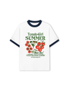 Áo Thun Ringer Relaxed Fit Summer Vibes Tomato Girl