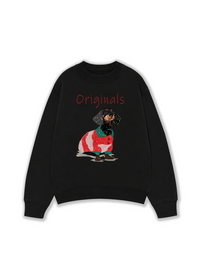 Áo Sweater Nỉ Hai Da Luxury Dachshund
