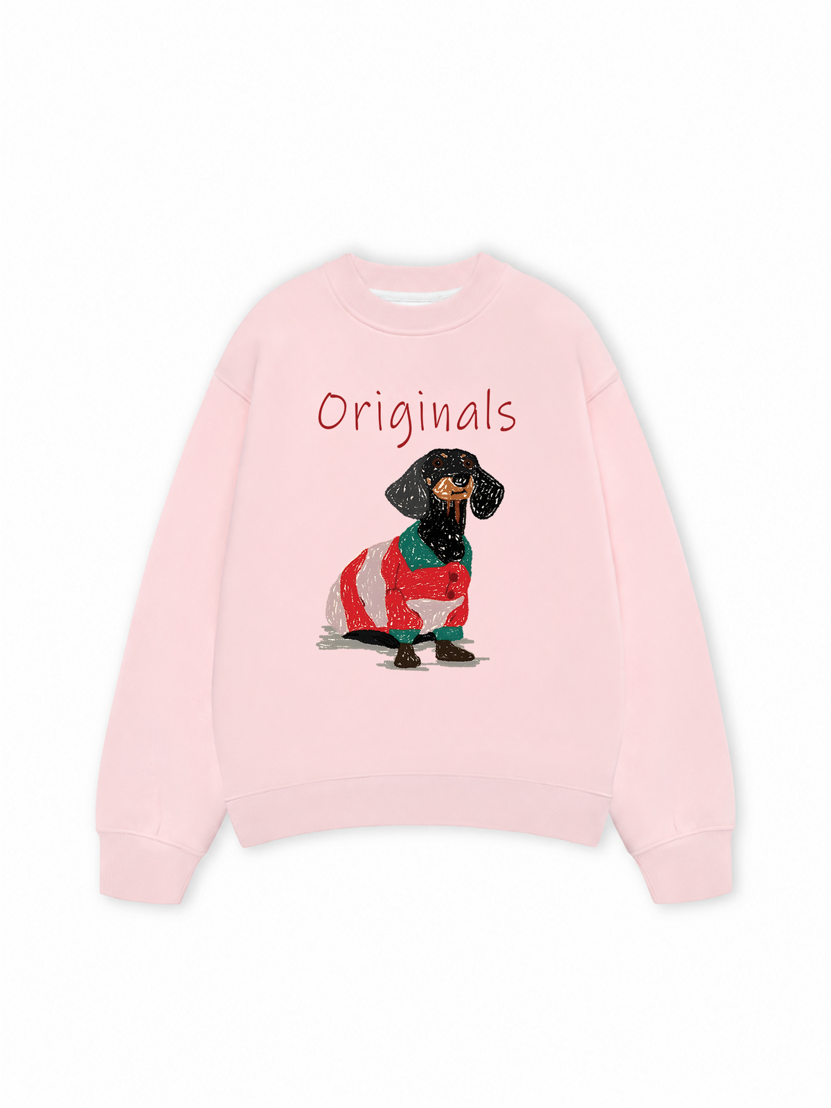 Áo Sweater Nỉ Hai Da Luxury Dachshund