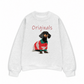 Áo Sweater Nỉ Hai Da Luxury Dachshund