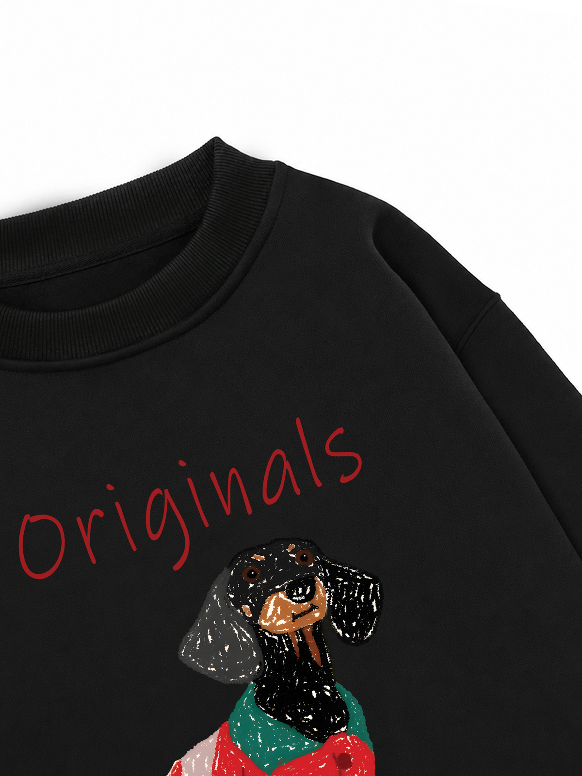 Áo Sweater Nỉ Hai Da Luxury Dachshund