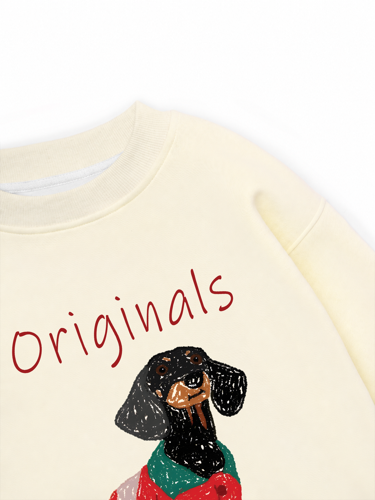 Áo Sweater Nỉ Hai Da Luxury Dachshund