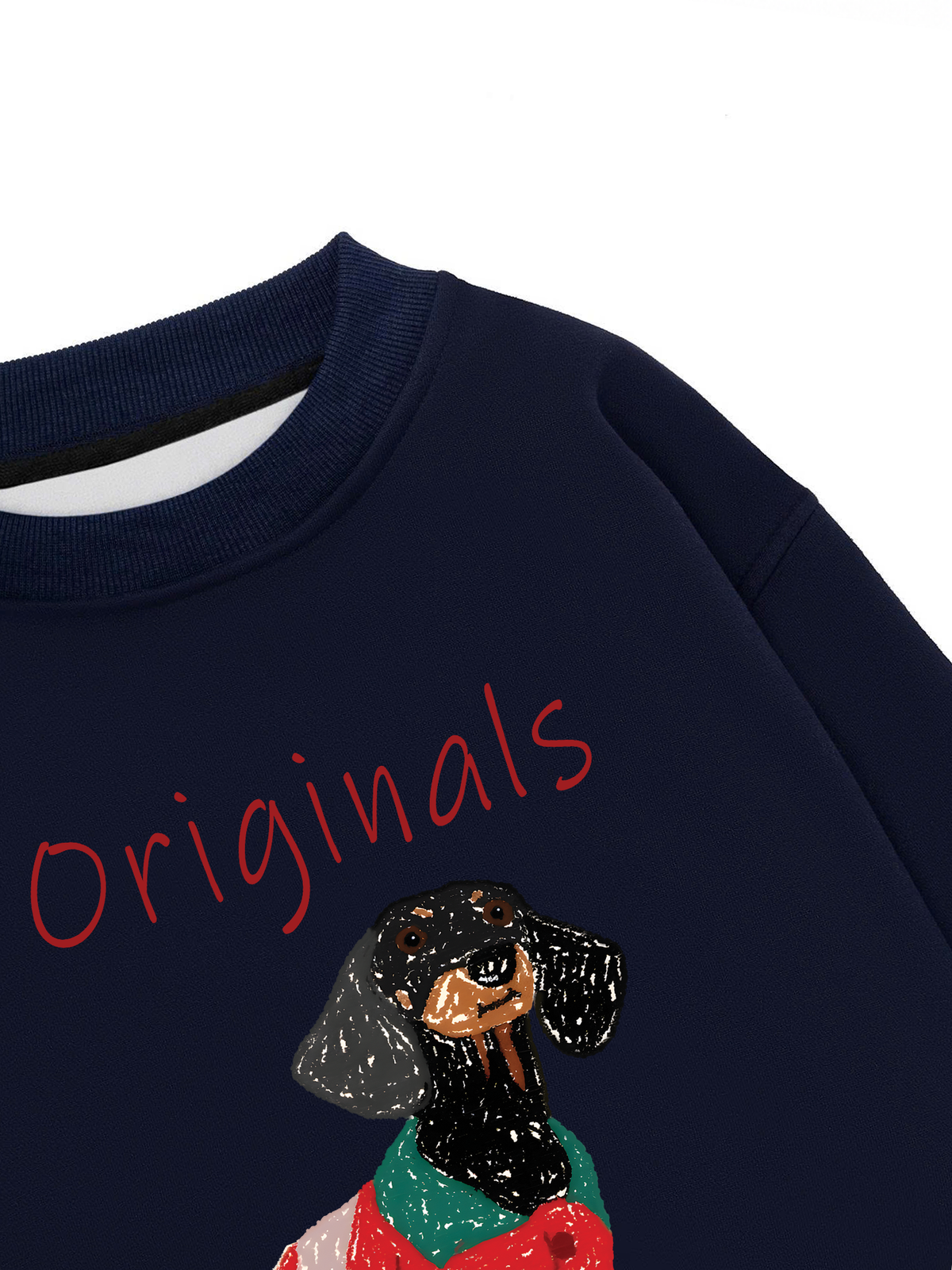 Áo Sweater Nỉ Hai Da Luxury Dachshund