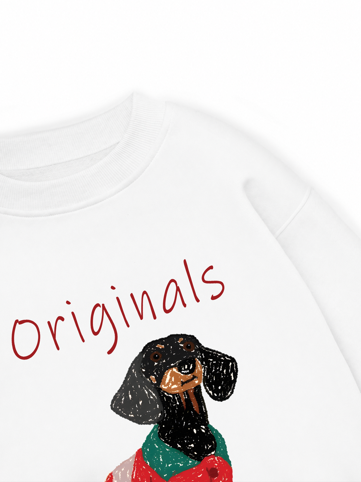 Áo Sweater Nỉ Hai Da Luxury Dachshund