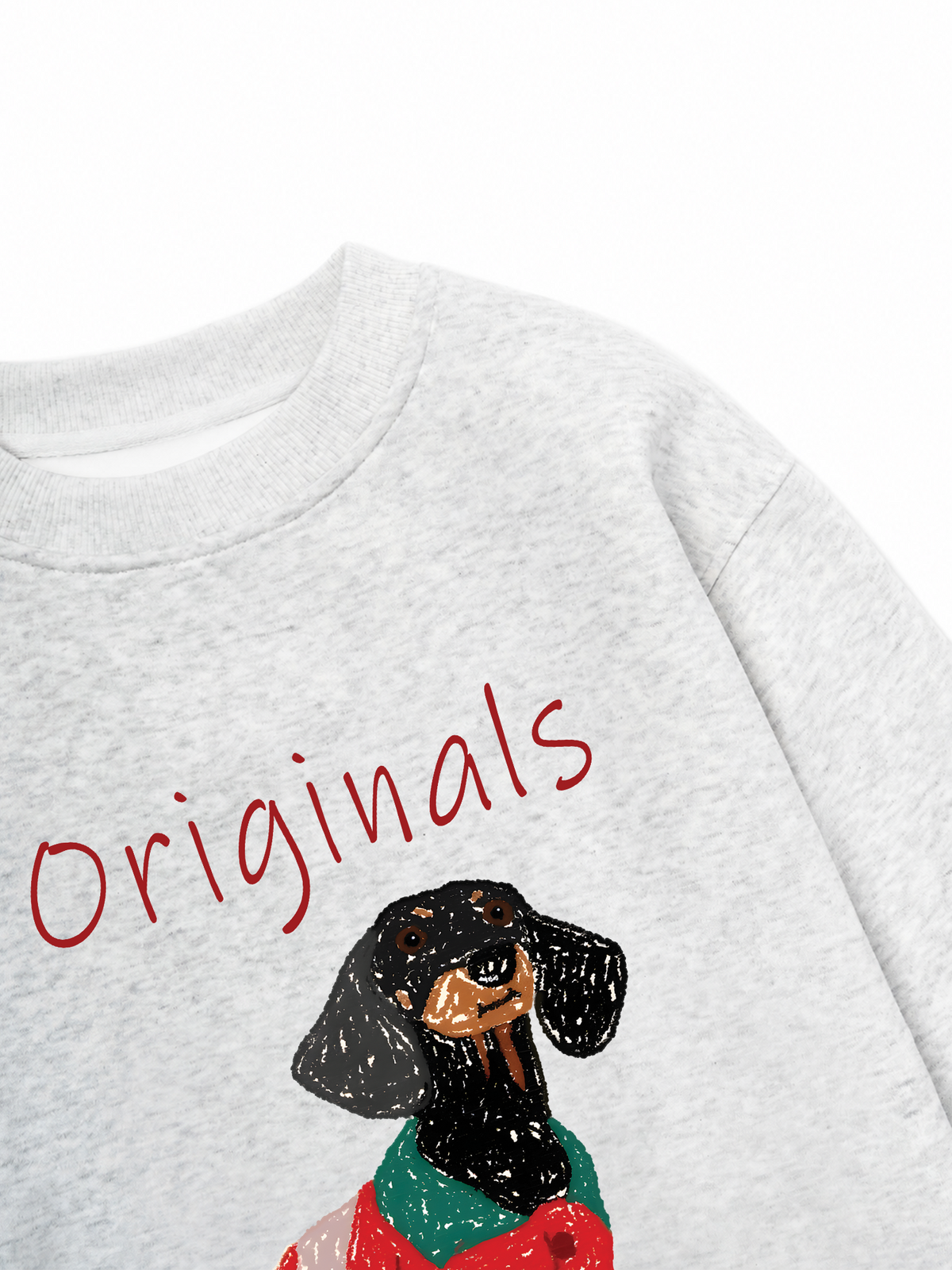 Áo Sweater Nỉ Hai Da Luxury Dachshund
