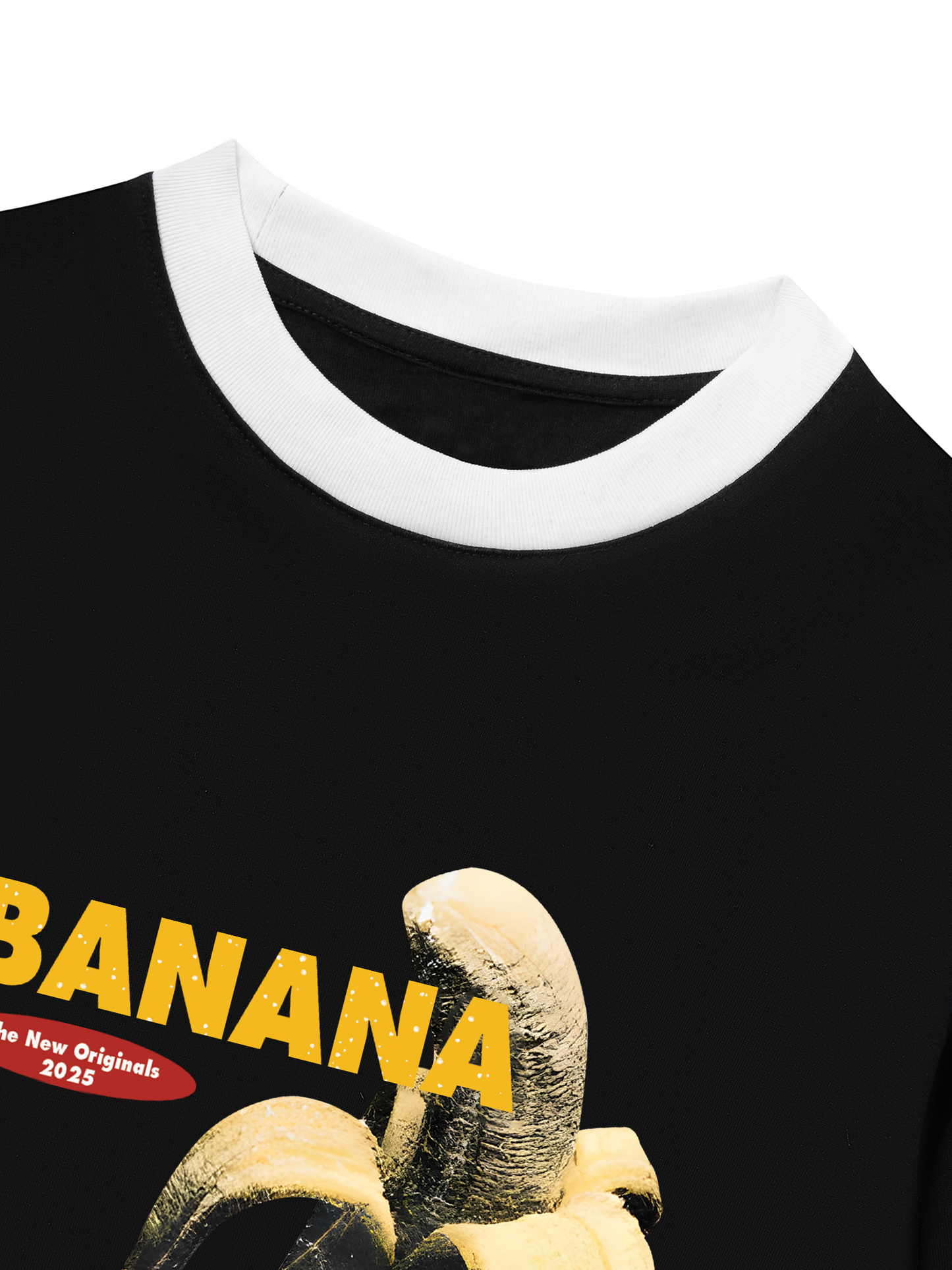 Áo Thun Ringer Relaxed Fit Summer Vibes Retro Bananaa