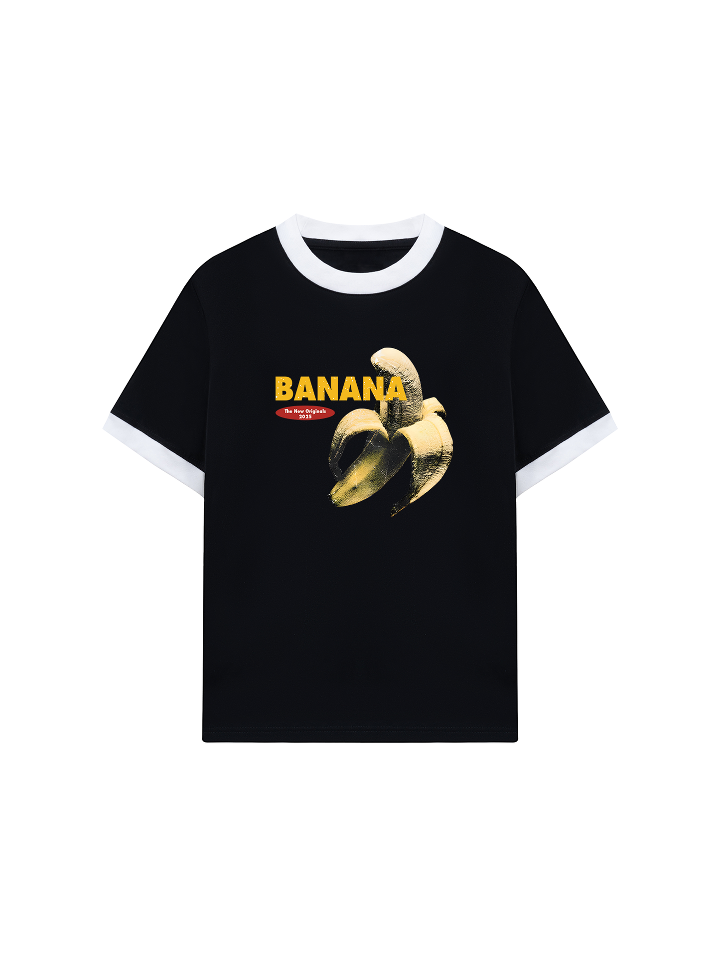 Áo Thun Ringer Relaxed Fit Summer Vibes Retro Bananaa
