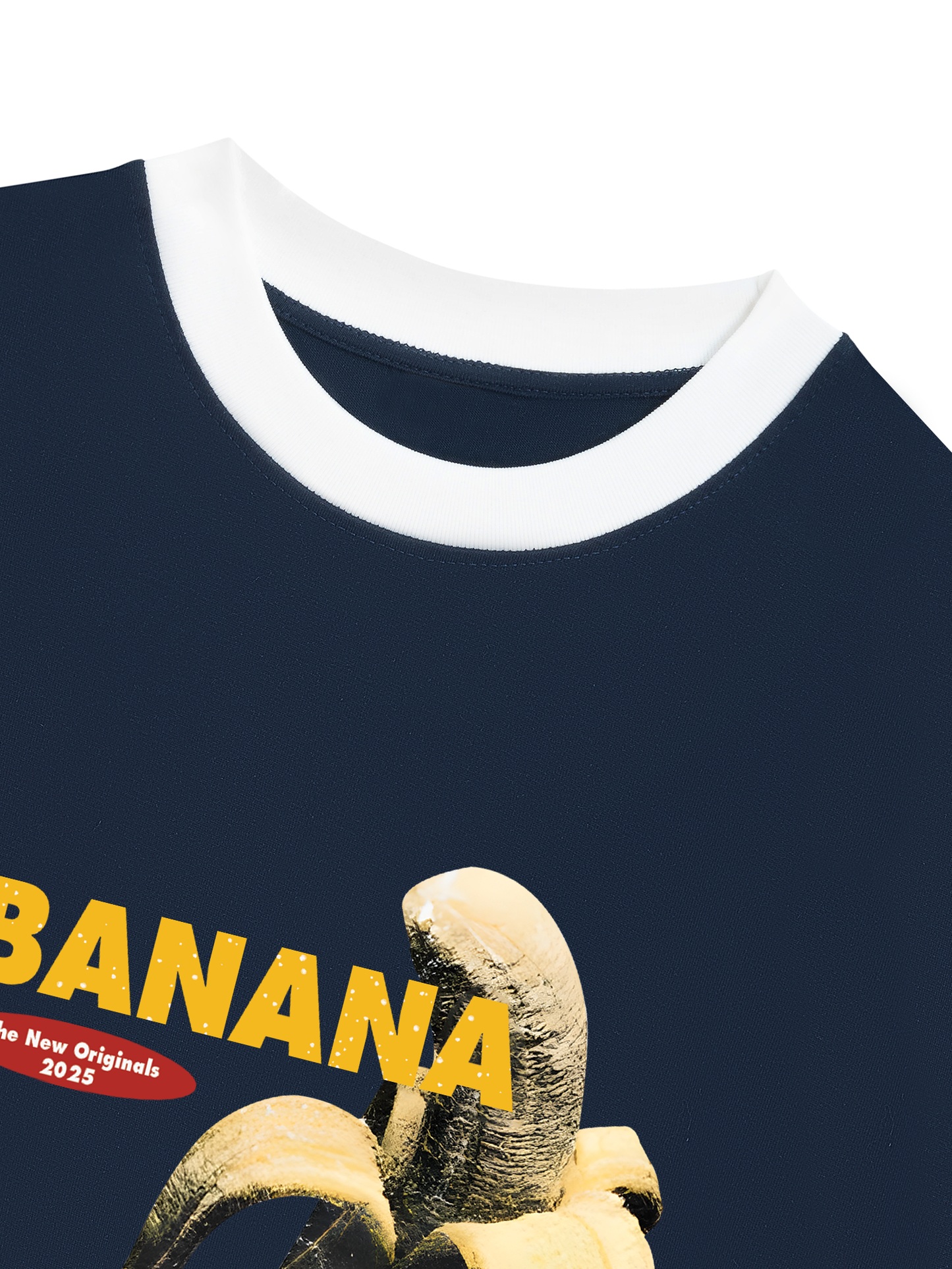 Áo Thun Ringer Relaxed Fit Summer Vibes Retro Bananaa