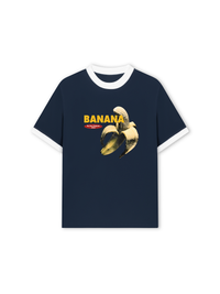 Áo Thun Ringer Relaxed Fit Summer Vibes Retro Bananaa