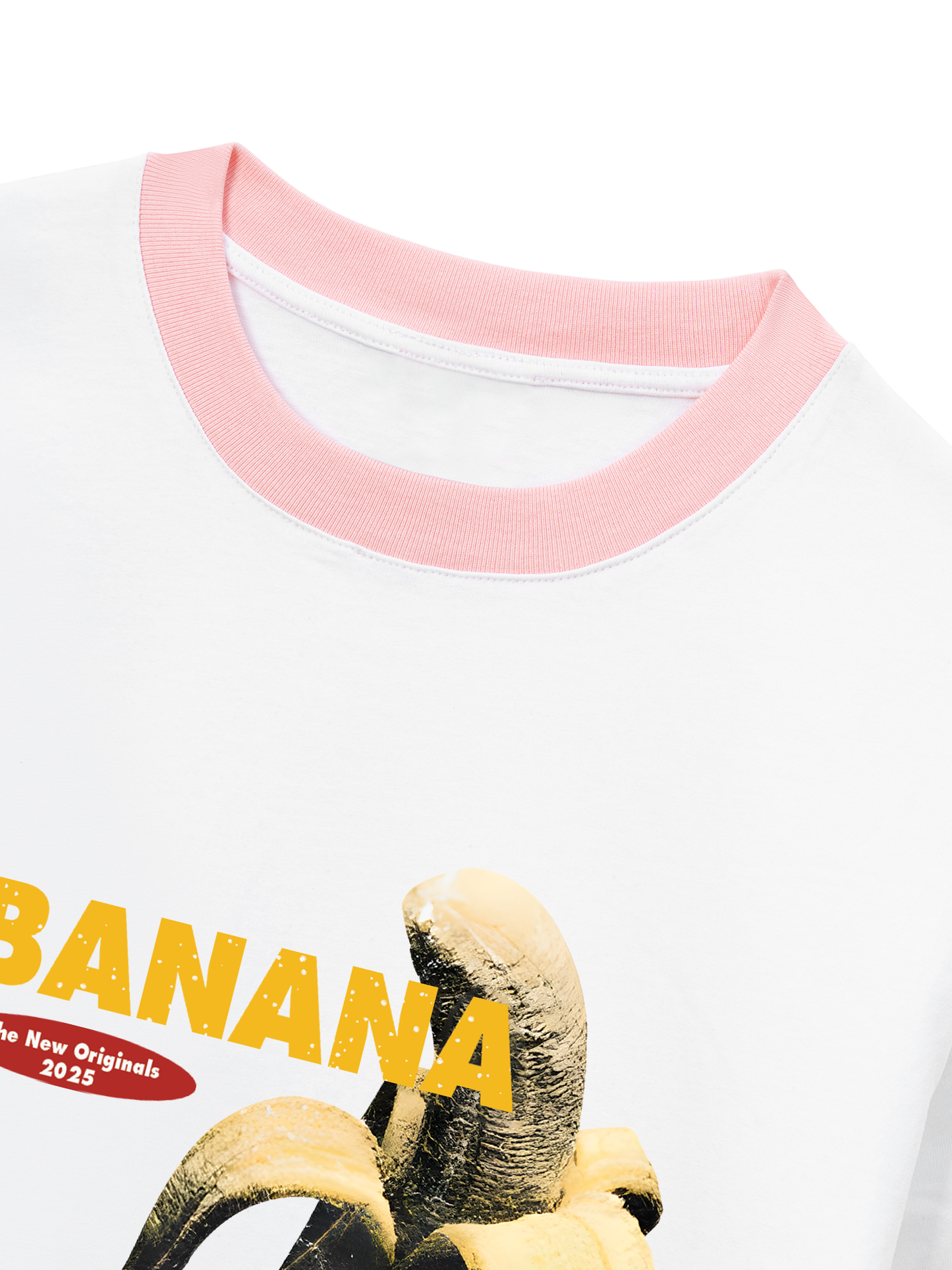 Áo Thun Ringer Relaxed Fit Summer Vibes Retro Bananaa