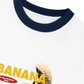 Áo Thun Ringer Relaxed Fit Summer Vibes Retro Bananaa