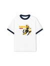 Áo Thun Ringer Relaxed Fit Summer Vibes Retro Bananaa