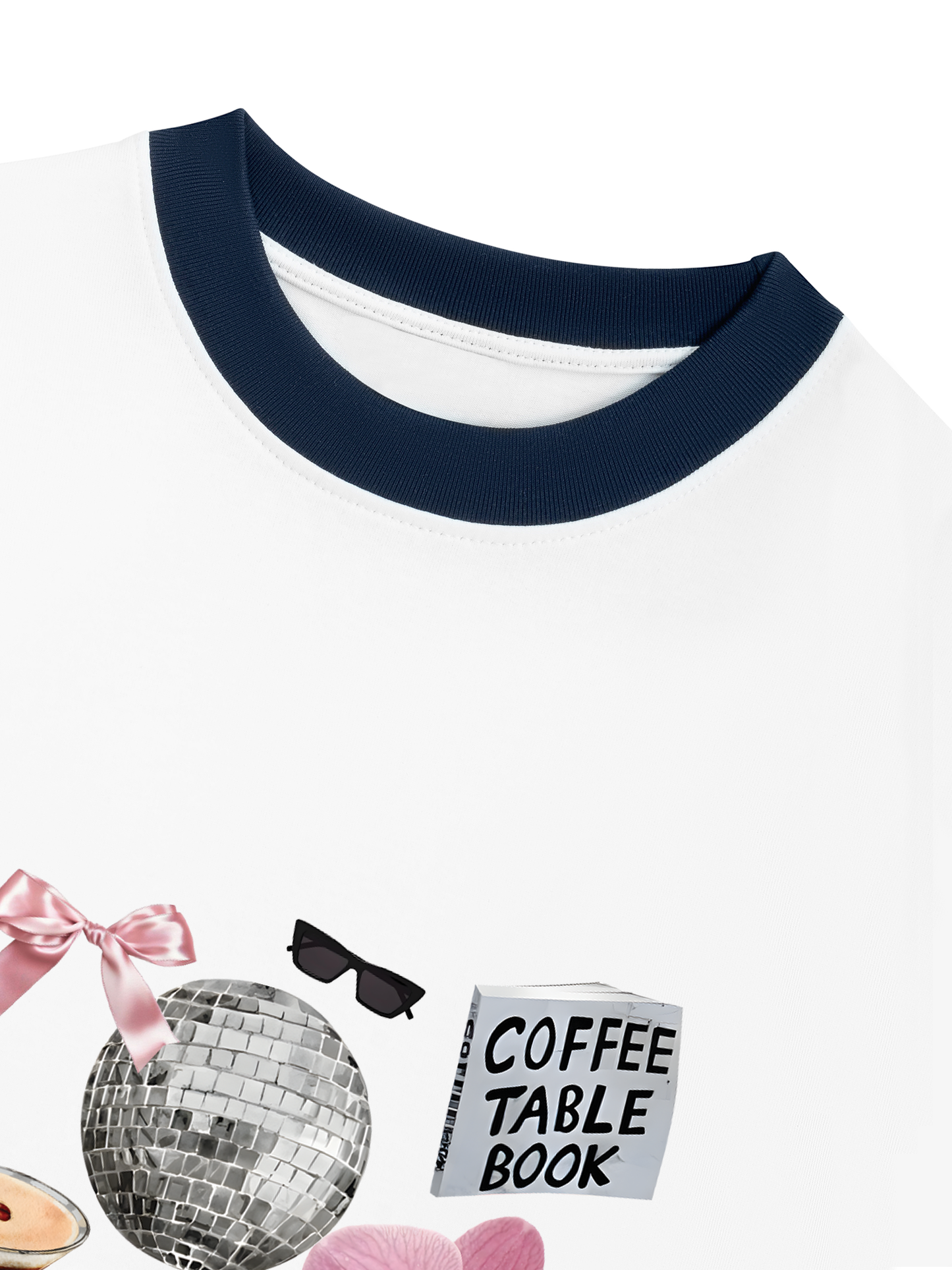 Áo Thun Ringer Relaxed Fit Summer Vibes Cute Things