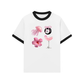 Áo Thun Ringer Relaxed Fit Summer Vibes Pink Summer Vibes