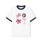 Áo Thun Ringer Relaxed Fit Summer Vibes Pink Summer Vibes