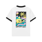 Áo Thun Ringer Relaxed Fit Ocean Cute Shark