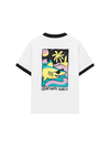 Áo Thun Ringer Relaxed Fit Ocean Cute Shark