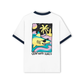 Áo Thun Ringer Relaxed Fit Ocean Cute Shark