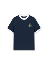 Áo Thun Ringer Relaxed Fit Ocean Sardines