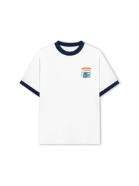 Áo Thun Ringer Relaxed Fit Ocean Sardines