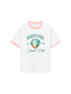 Áo Thun Ringer Relaxed Fit Ocean Seaside Love Green