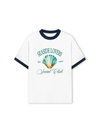 Áo Thun Ringer Relaxed Fit Ocean Seaside Love Green