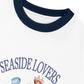 Áo Thun Ringer Relaxed Fit Ocean Seaside Lovers