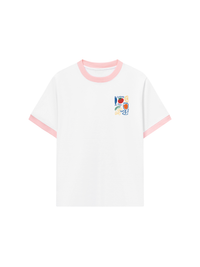 Áo Thun Ringer Relaxed Fit Ocean Summer Start Now