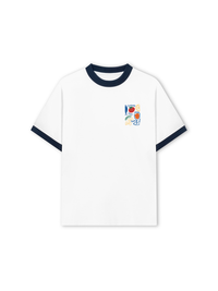 Áo Thun Ringer Relaxed Fit Ocean Summer Start Now