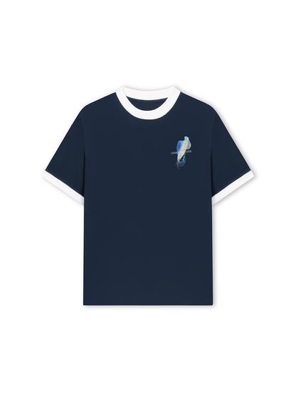 Áo Thun Ringer Relaxed Fit Ocean Aquid Under The Water