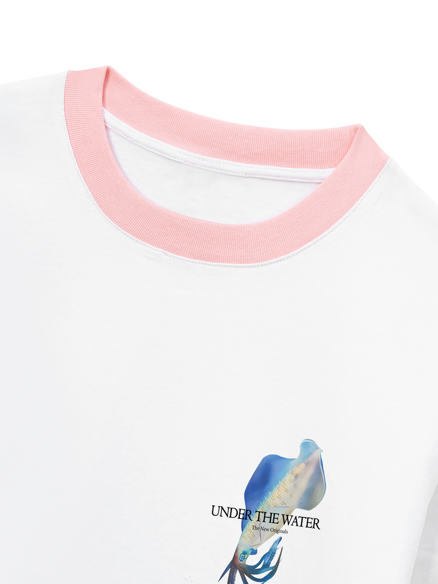 Áo Thun Ringer Relaxed Fit Ocean Aquid Under The Water