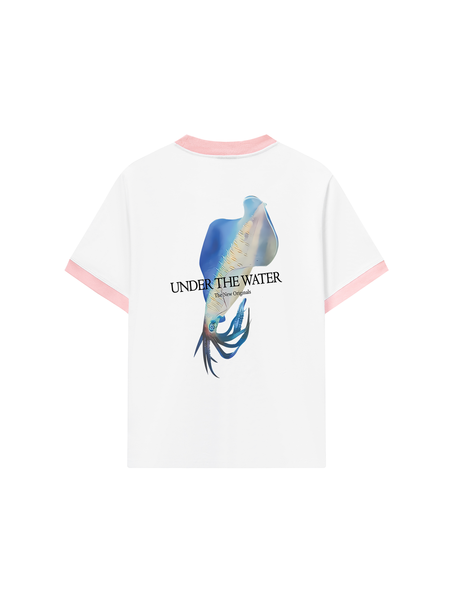 Áo Thun Ringer Relaxed Fit Ocean Aquid Under The Water