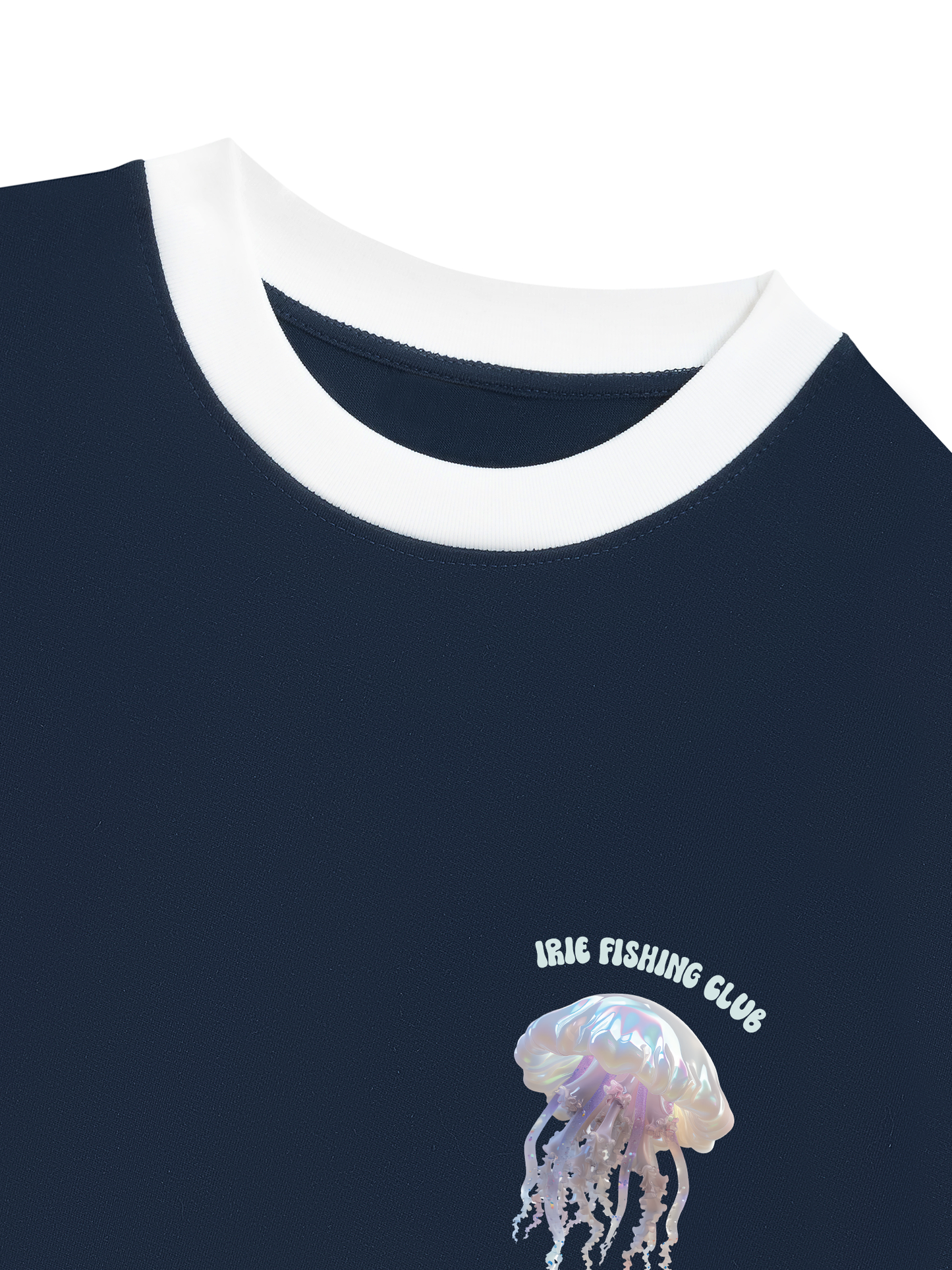 Áo Thun Ringer Relaxed Fit Ocean IRIE FISHING CLUB