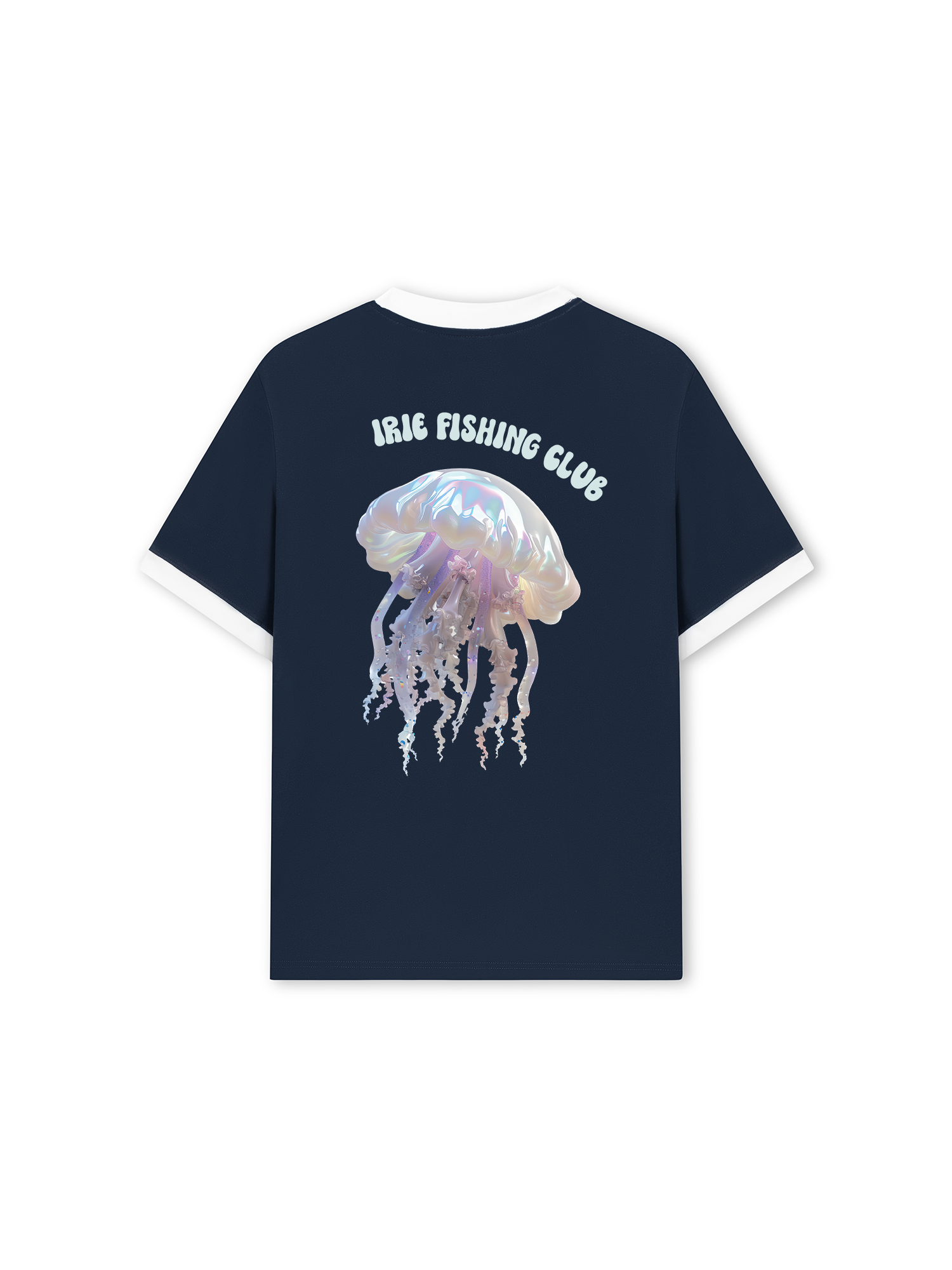 Áo Thun Ringer Relaxed Fit Ocean IRIE FISHING CLUB